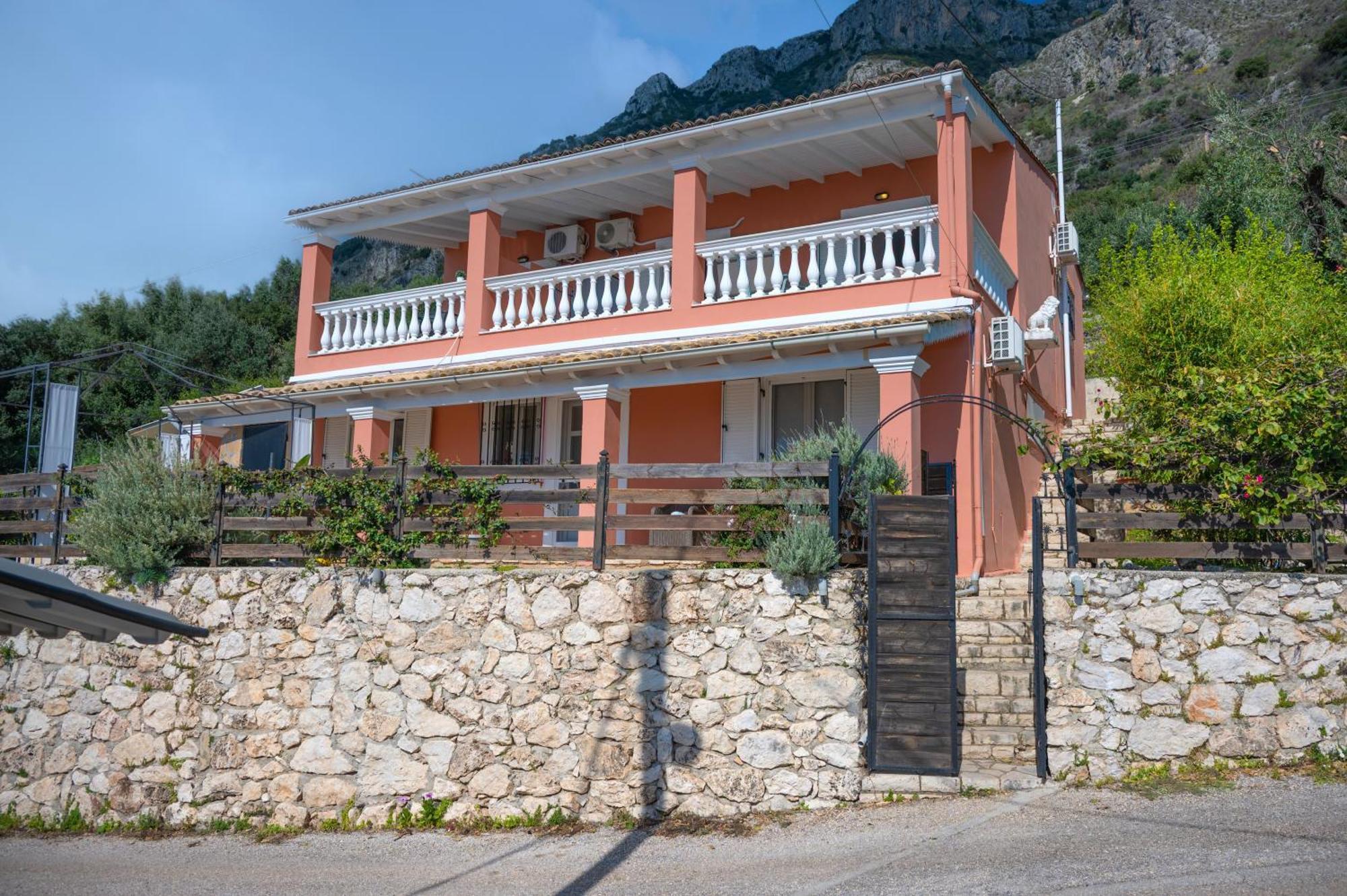 Sunrise View Apartments Barbati Buitenkant foto