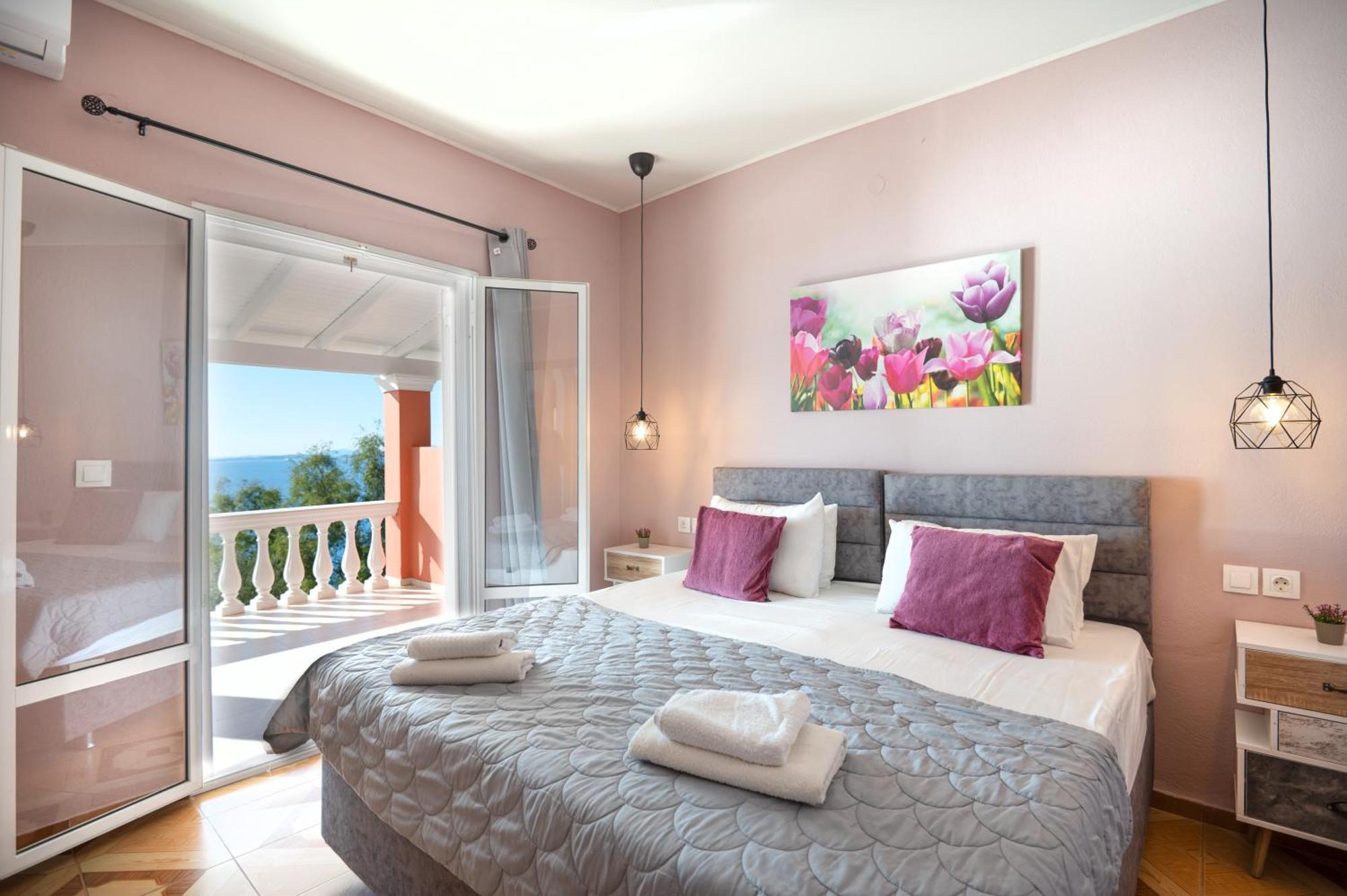 Sunrise View Apartments Barbati Buitenkant foto
