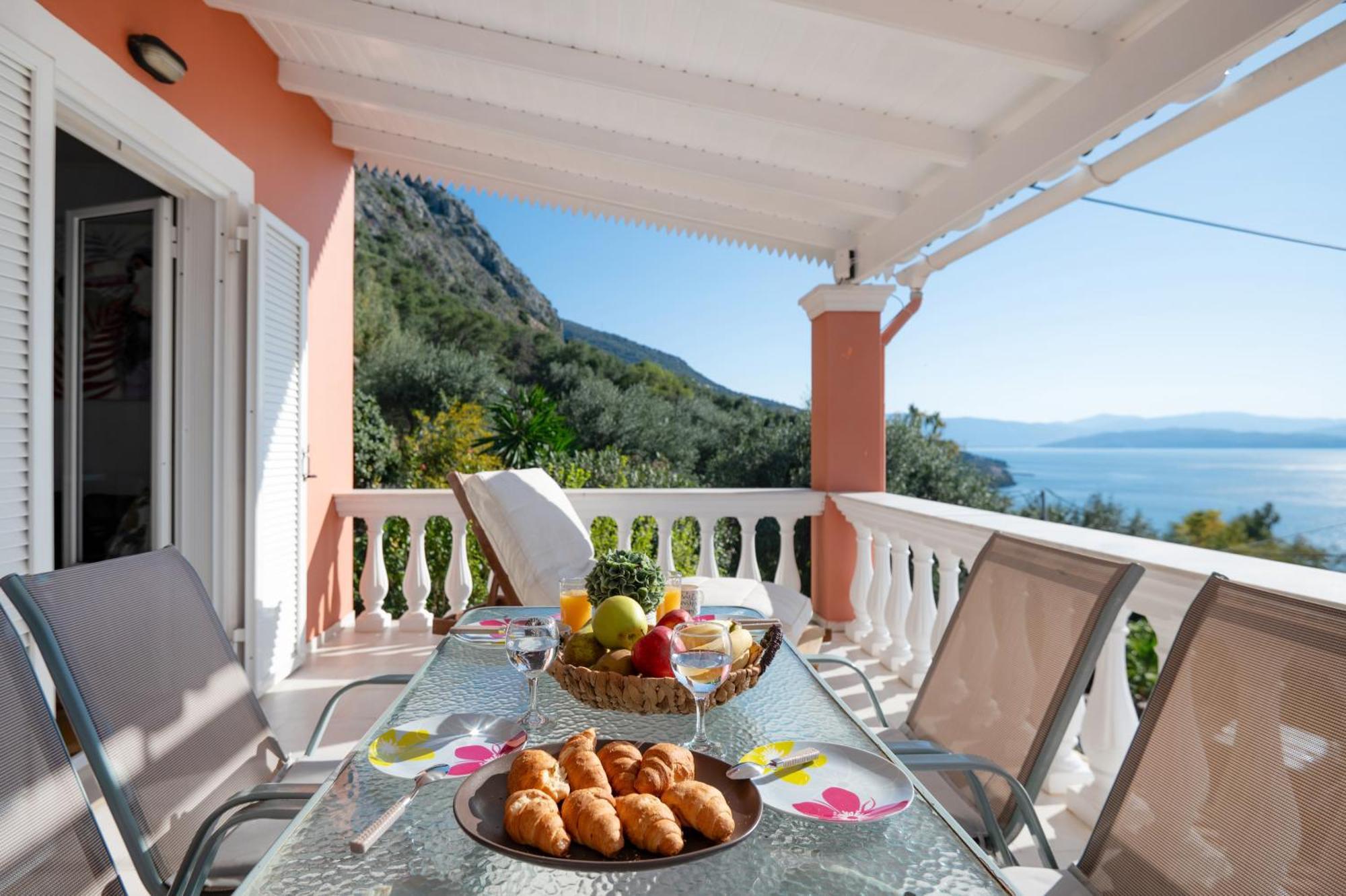 Sunrise View Apartments Barbati Buitenkant foto