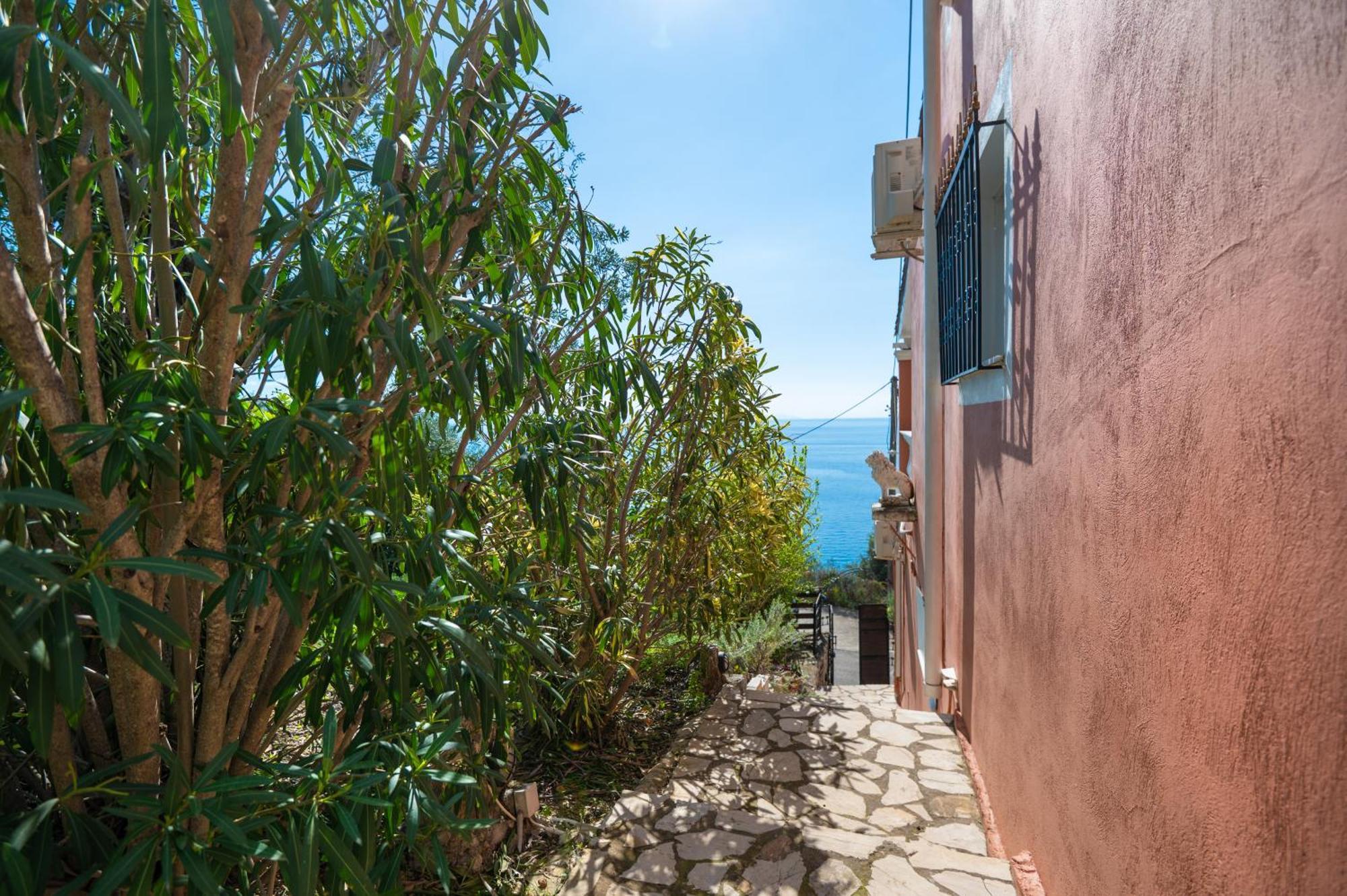 Sunrise View Apartments Barbati Buitenkant foto