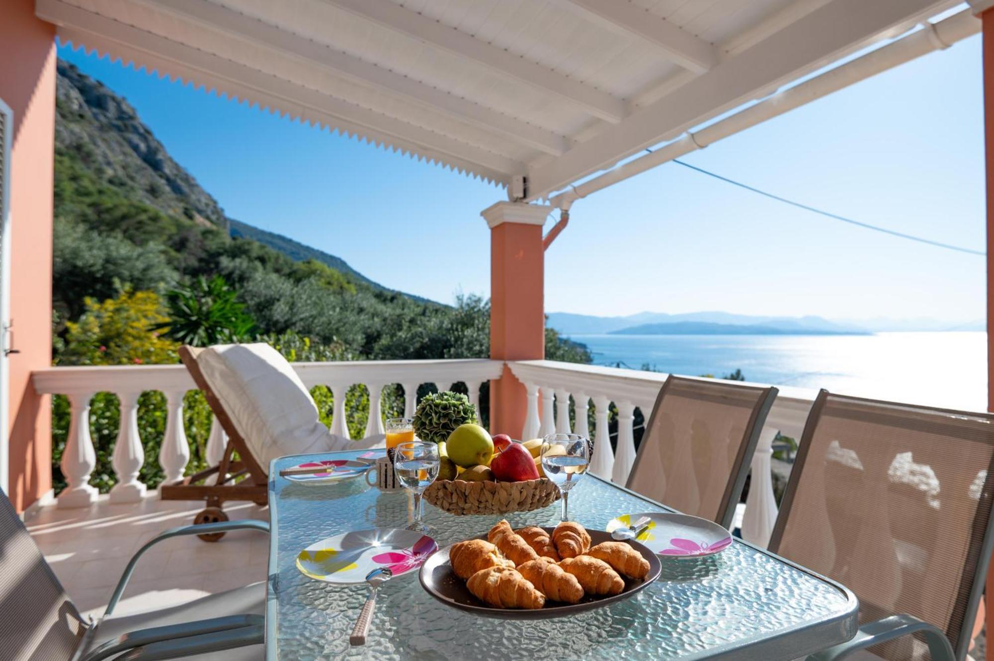 Sunrise View Apartments Barbati Buitenkant foto